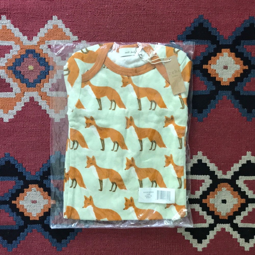 3-6M Organic Romper